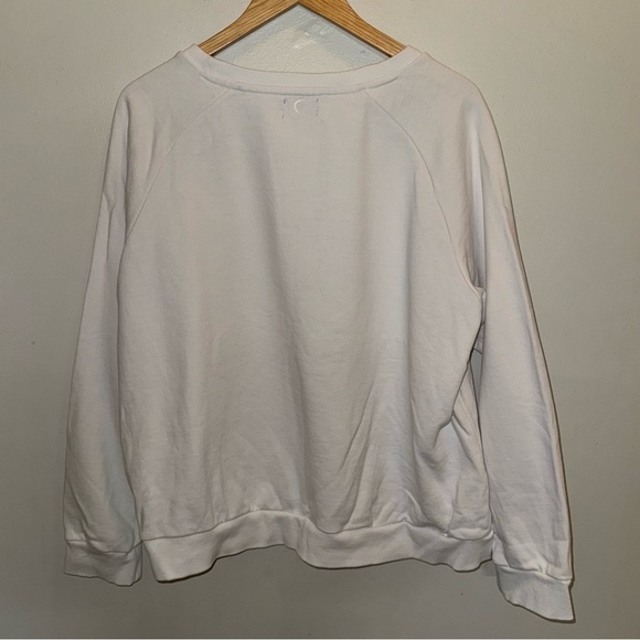 Zyia Active White Mountain Patch Crewneck Sweatshirt Size 3X - Picture 7 of 9